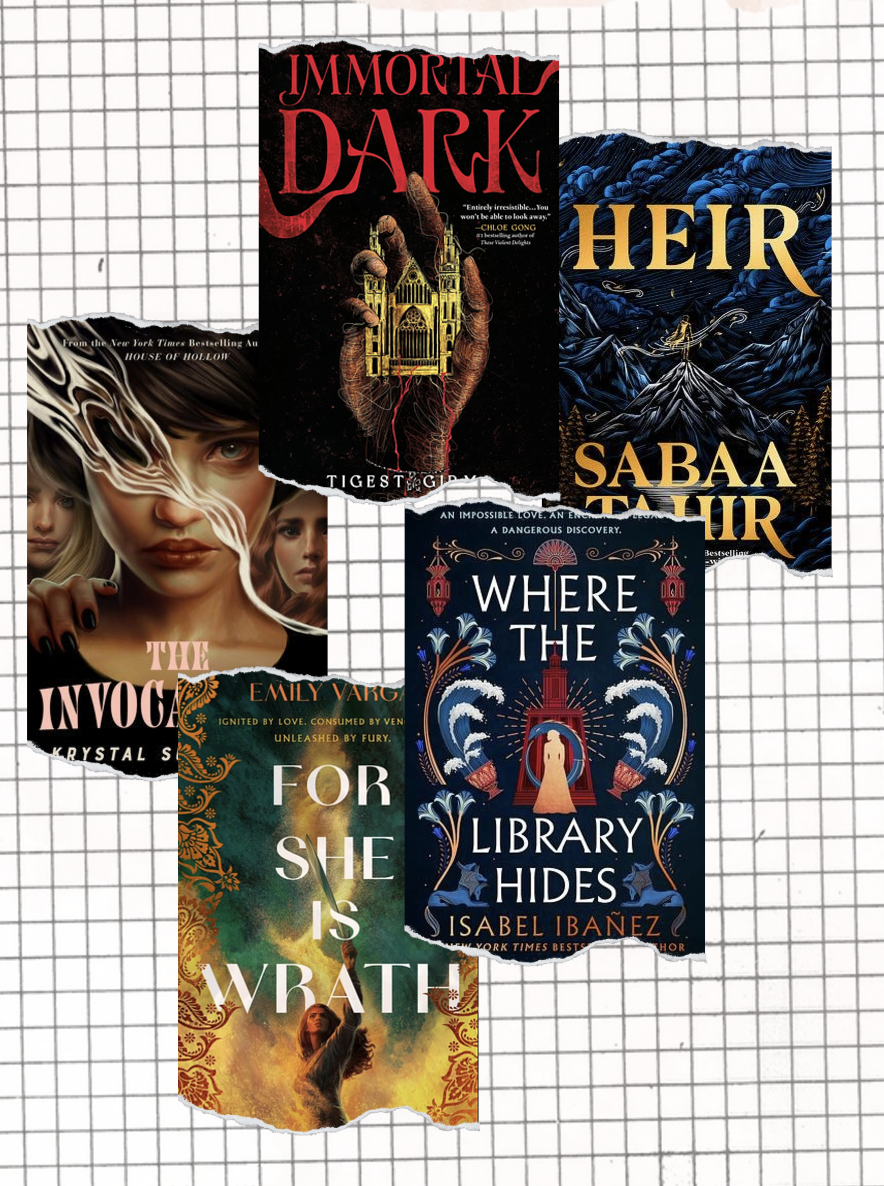 Goodreads Choice Awards Project – YA fantasy week 2 and the in-between days