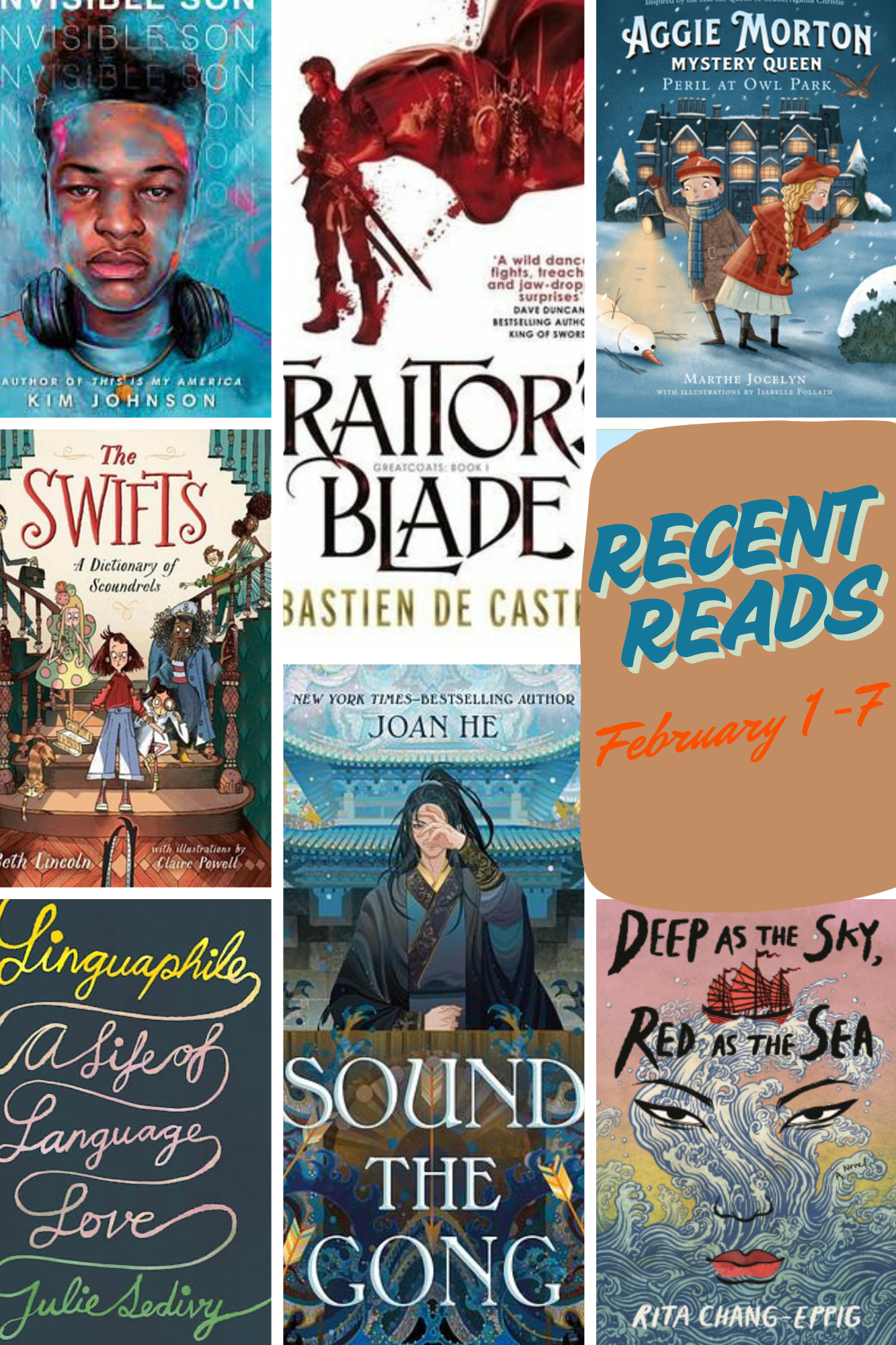 Recent Reads – February 1-7